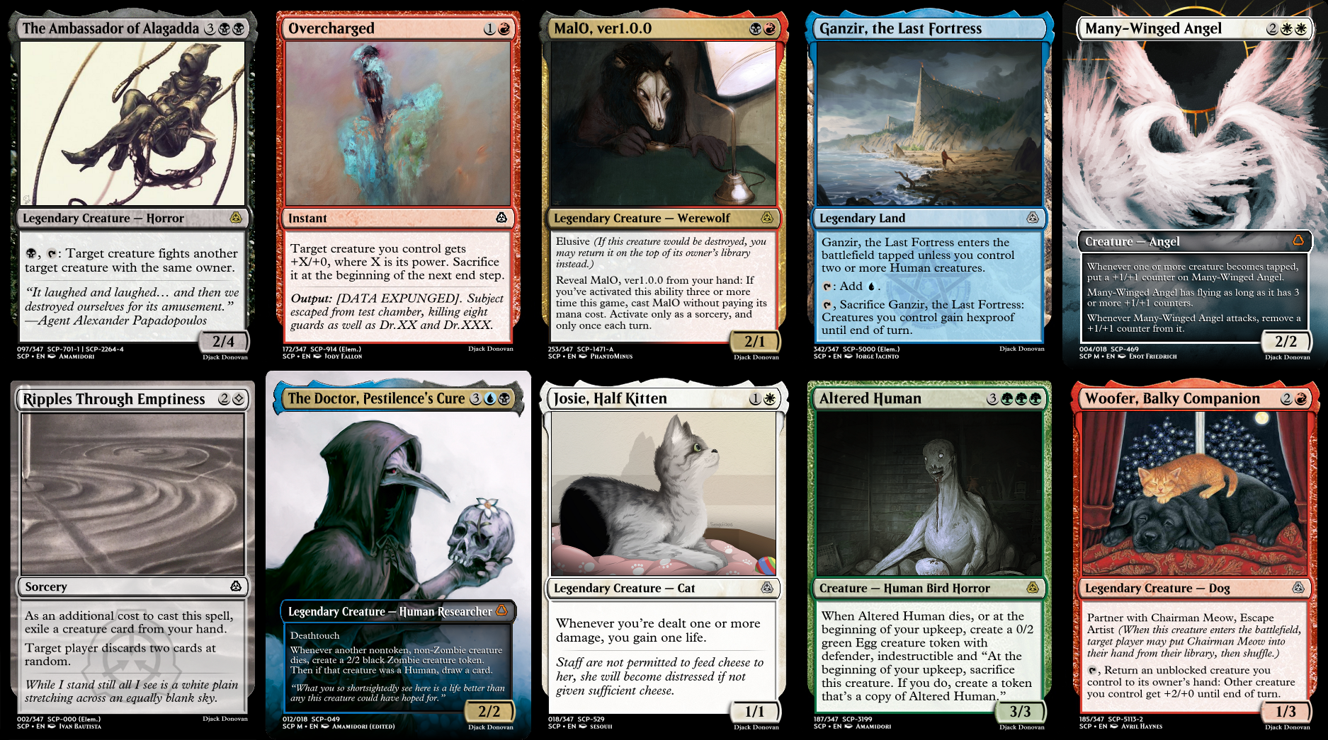 Magic The Gathering SCP Image